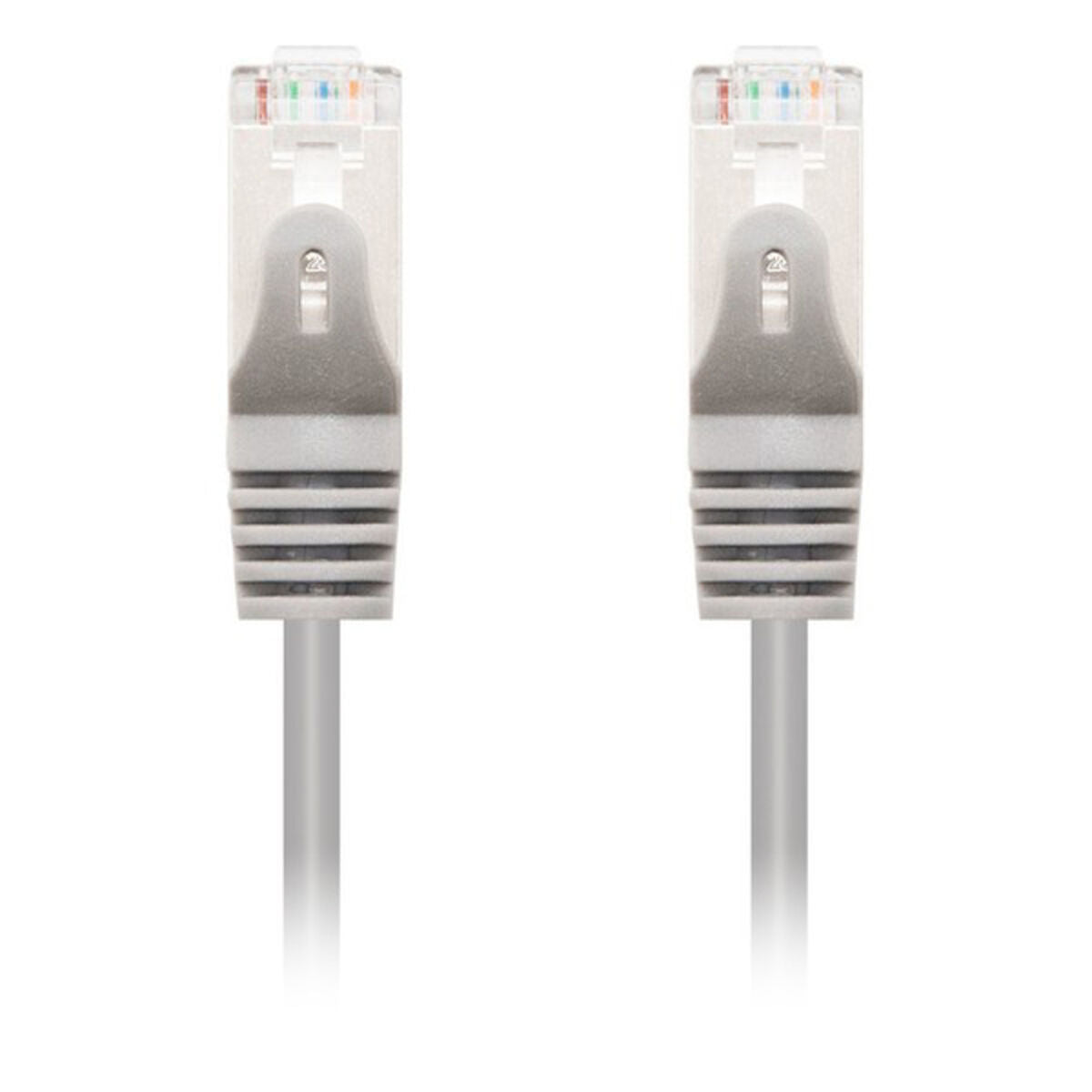 UTP Category 6 Rigid Network Cable NANOCABLE 20m Cat6e Grey 20 m (4 Units)