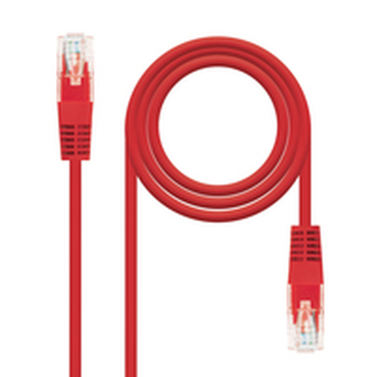 CAT 6 UTP Cable NANOCABLE 10.20.0403 Red 3 m