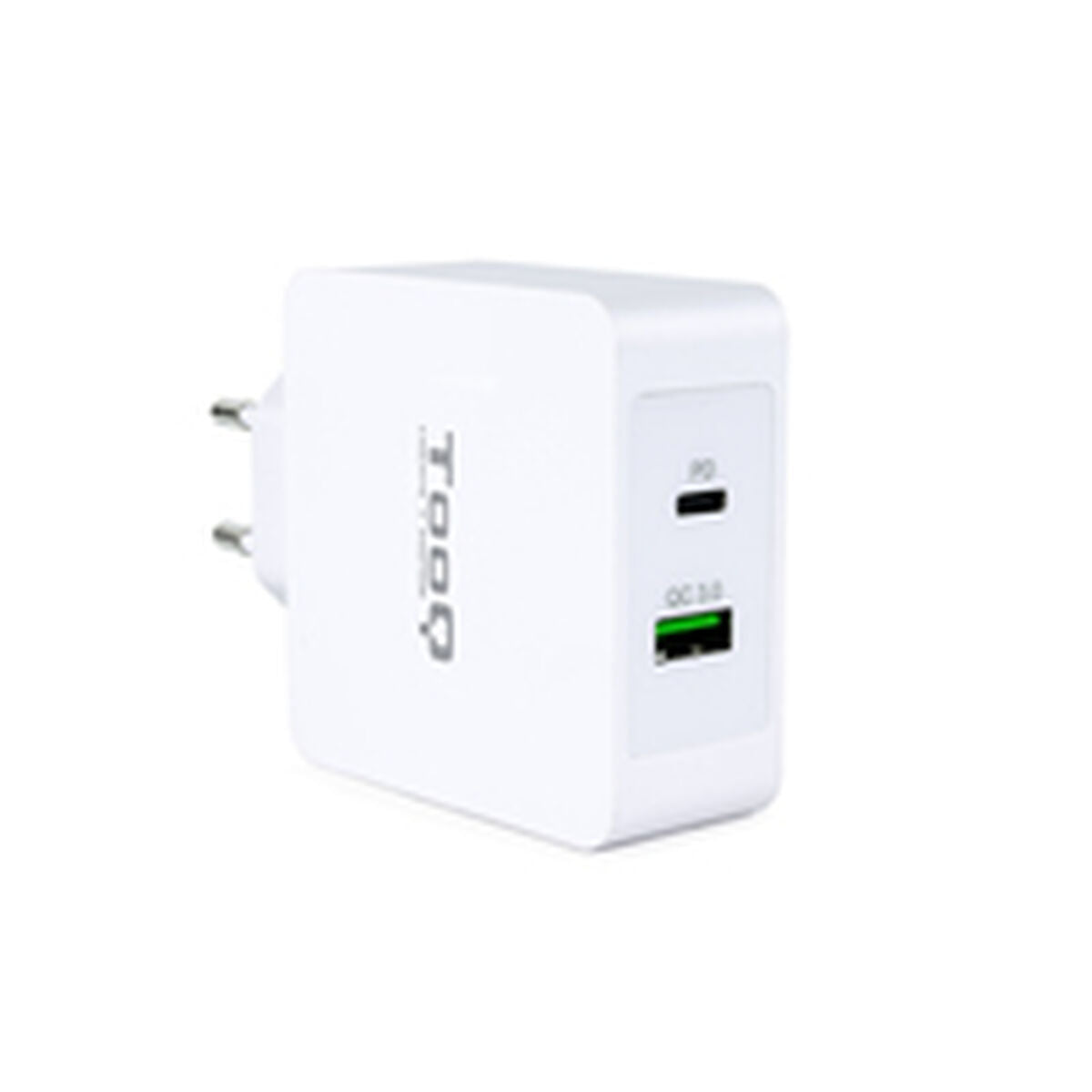 USB Wall Charger TooQ TQWC-2SC03WT White 48 W