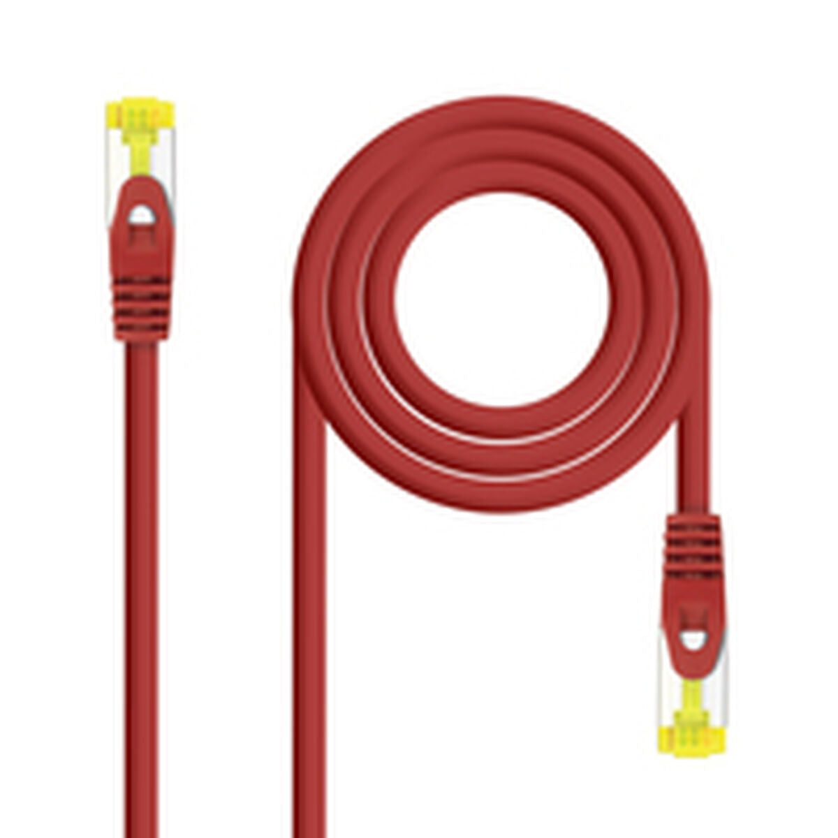 Power Cord NANOCABLE 10.20.1901-GR 2 m Red Green