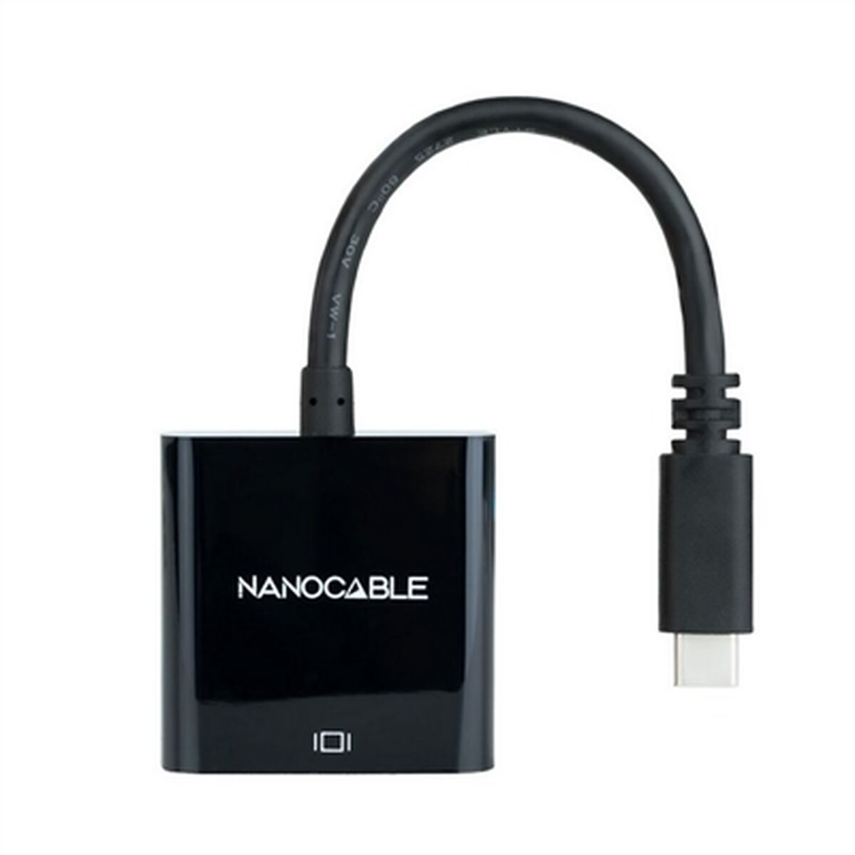 USB-C to HDMI Adapter NANOCABLE 10.16.4102-BK Black 4K Ultra HD