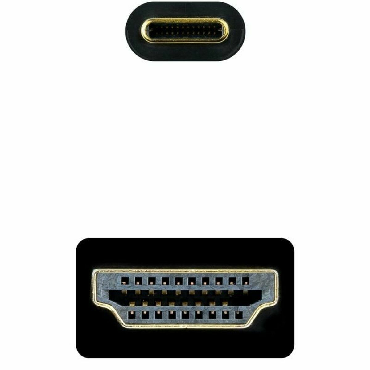 USB-C to HDMI Cable NANOCABLE 10.15.5135 5 m Black