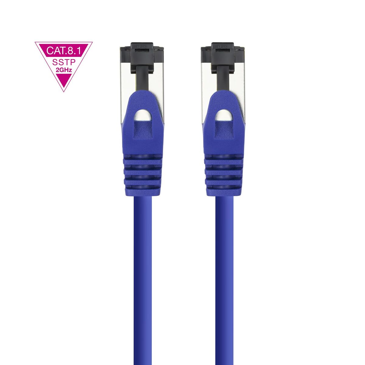 USB Cable NANOCABLE 10.20.2002-BL Blue 2 m