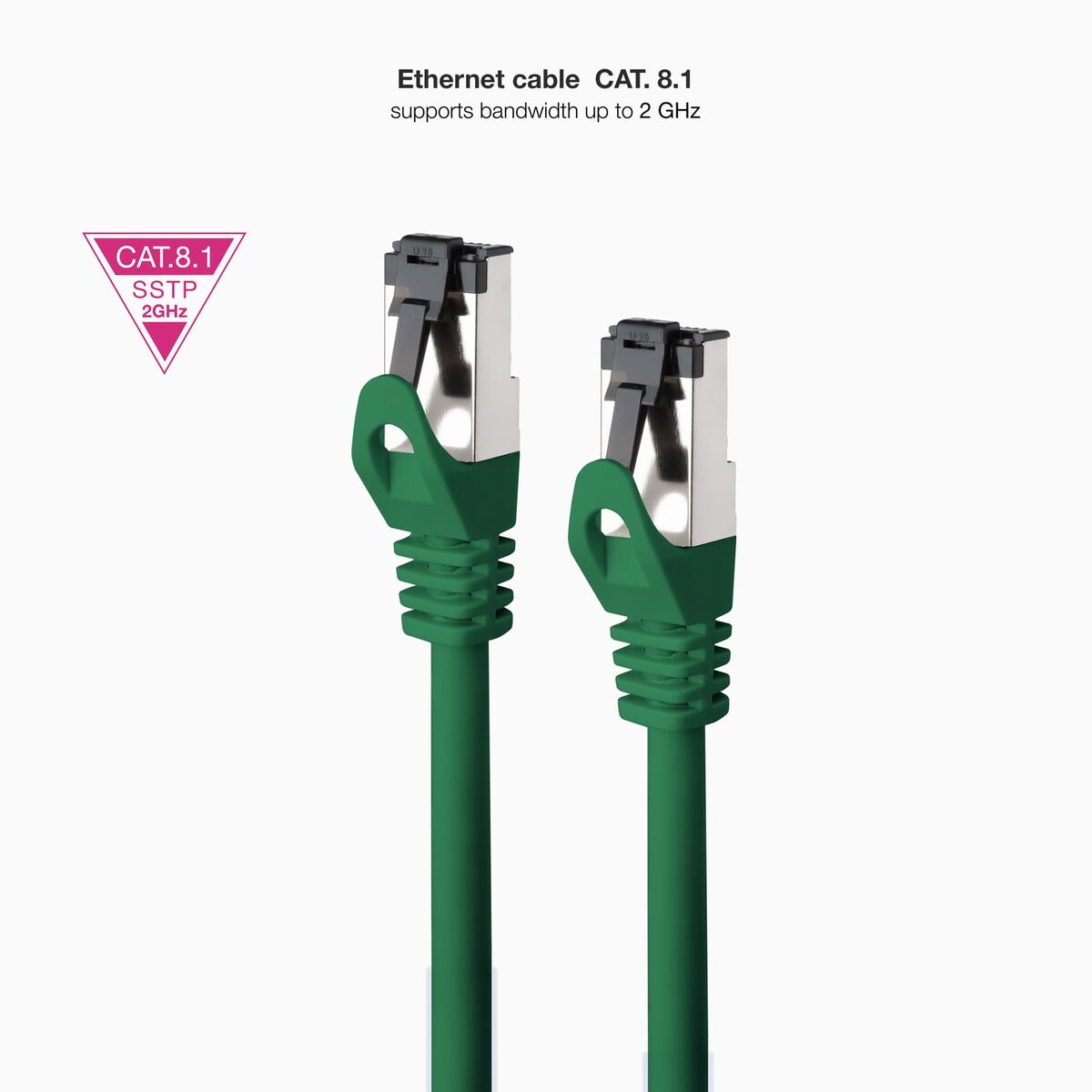 USB Cable NANOCABLE 10.20.2002-GR Green 2 m