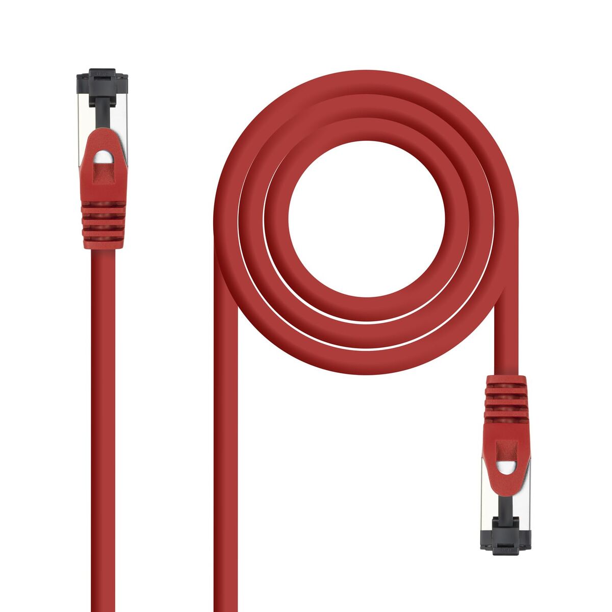 USB Cable NANOCABLE 10.20.2002-R Red 2 m