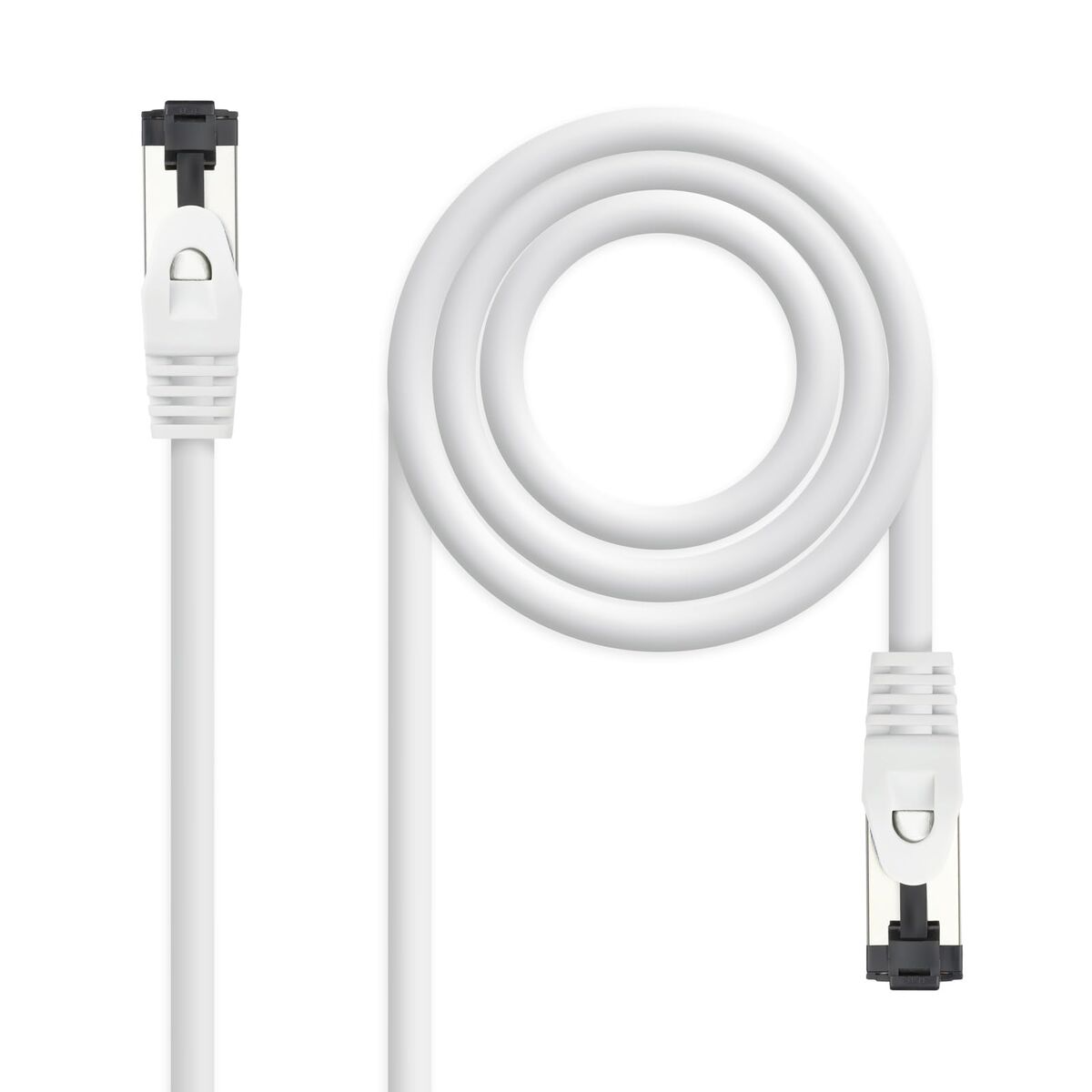 USB Cable NANOCABLE 10.20.2002-W White 2 m