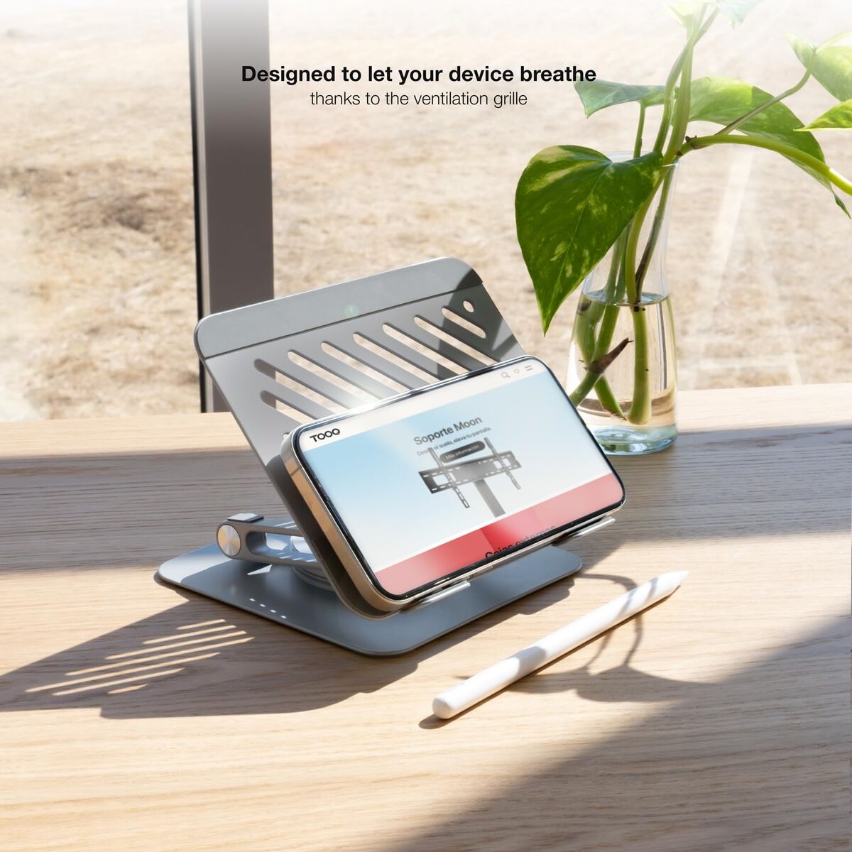 Tablet Mount TooQ PH-NARVI-G Grey