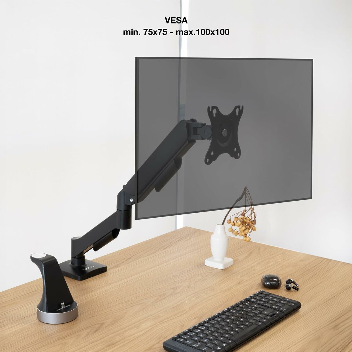 Gaming Monitor TooQ DB1733TNR-B 17"-32"