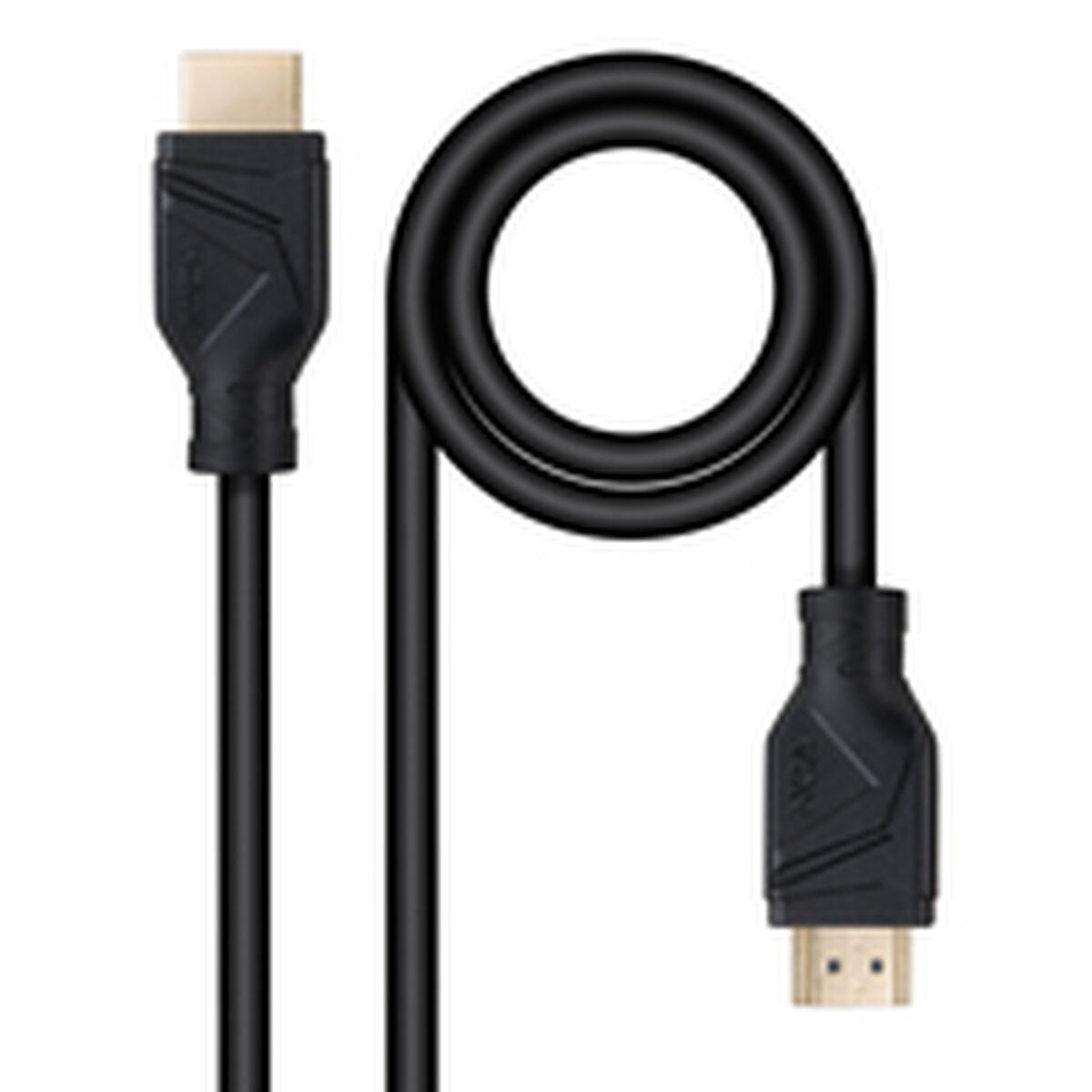 DVI Cable NANOCABLE 10.15.8302 2 m Black
