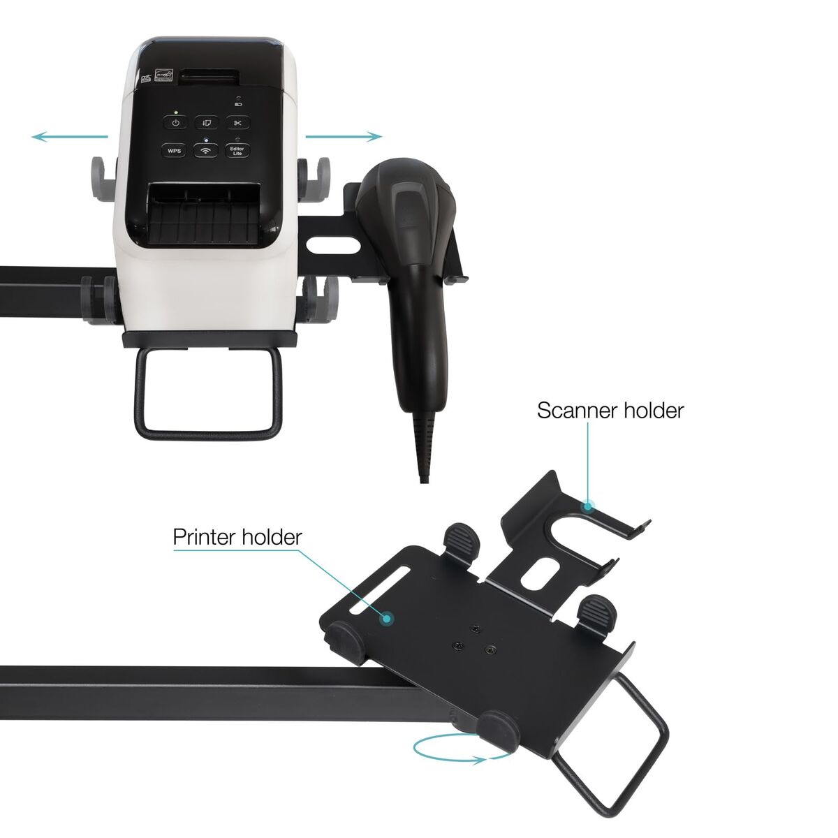 Screen Table Support TooQ TQPM0003 17" 32" 13" (2 Units)