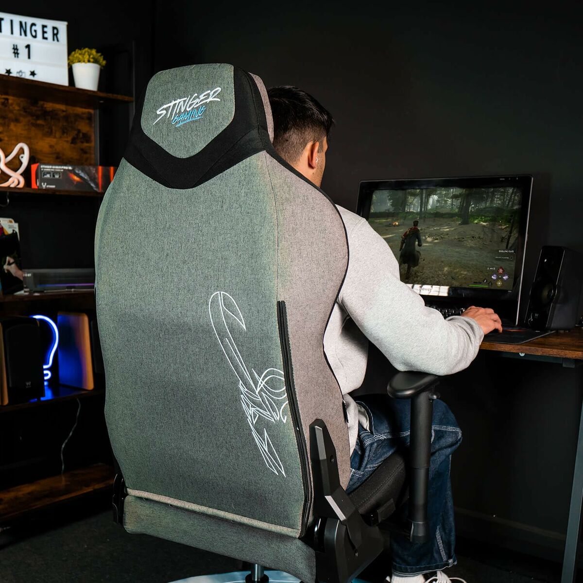 Gaming Chair Woxter GM26-110 Grey