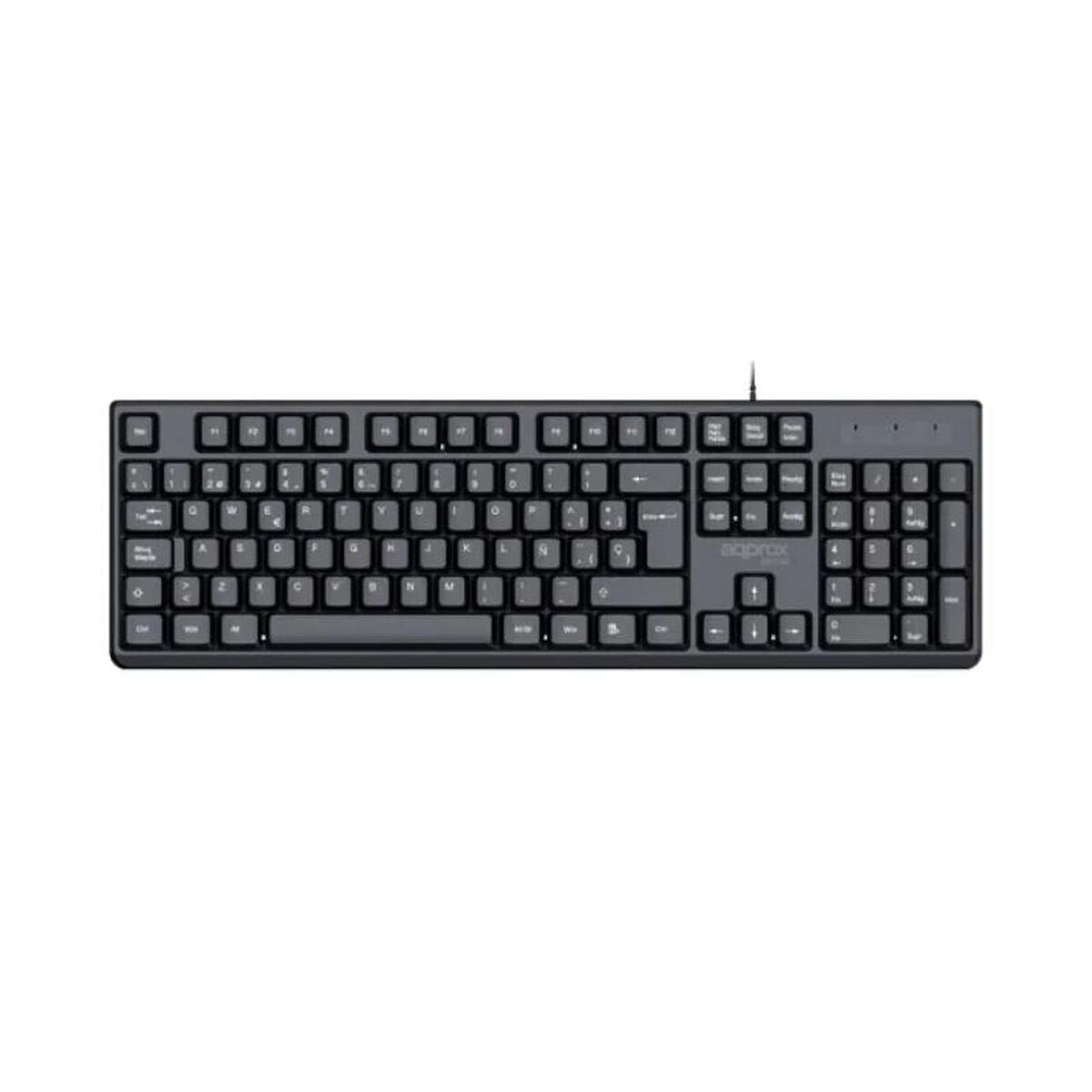 Keyboard and Mouse approx! MX245 Black Spanish Spanish Qwerty