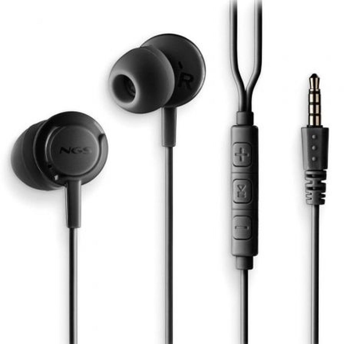 Headphones NGS CROSSDRIFTBLACK Black