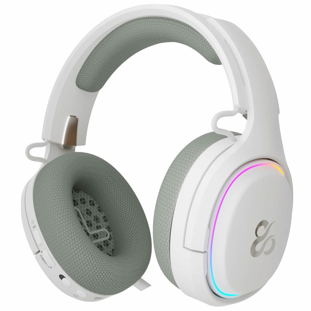 Headphones Newskill NS-HS-ATONV2-IVORY