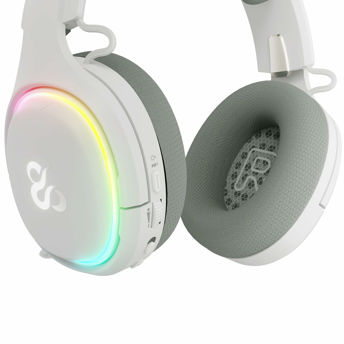 Headphones Newskill NS-HS-ATONV2-IVORY
