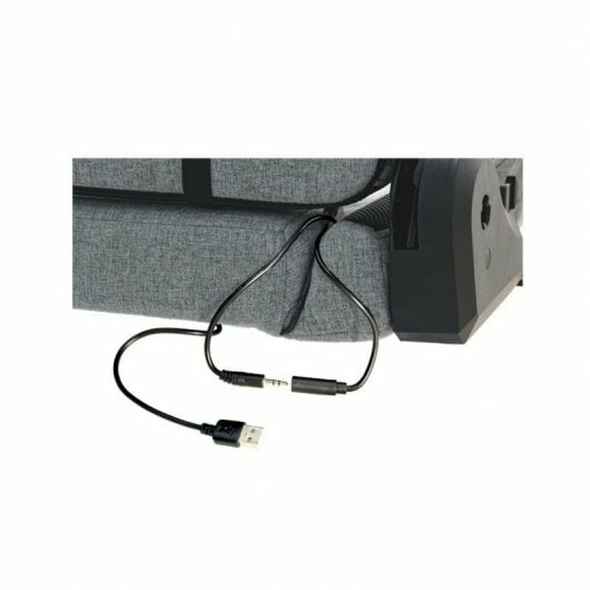 Gaming Chair Nacon PCCH-675RGB Black Grey