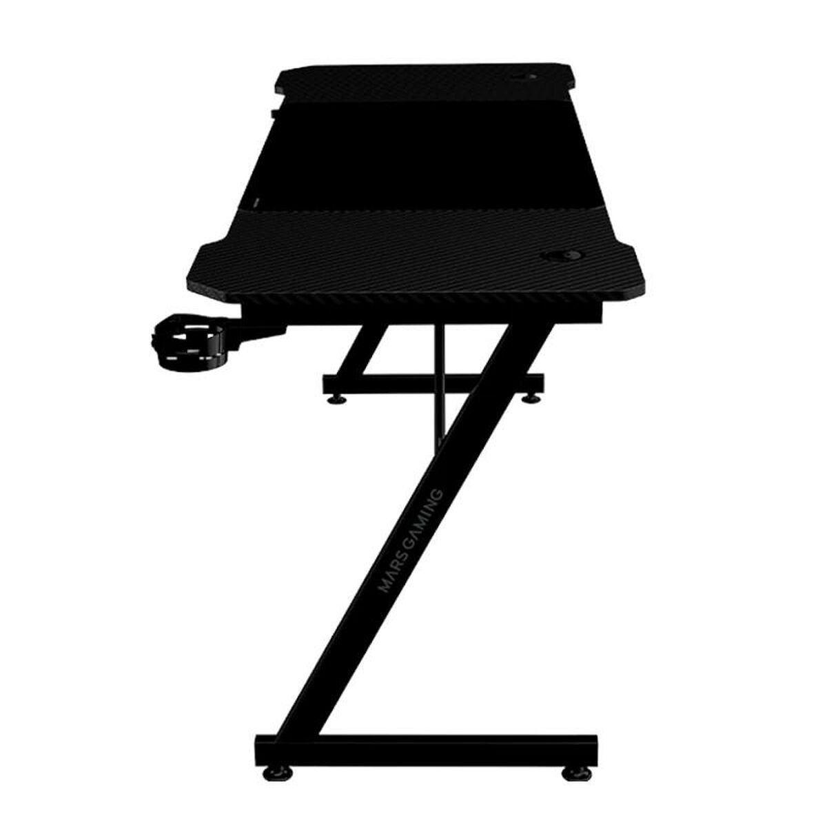 Desk Gaming Mars Gaming ERGO Black 160 x 60 cm