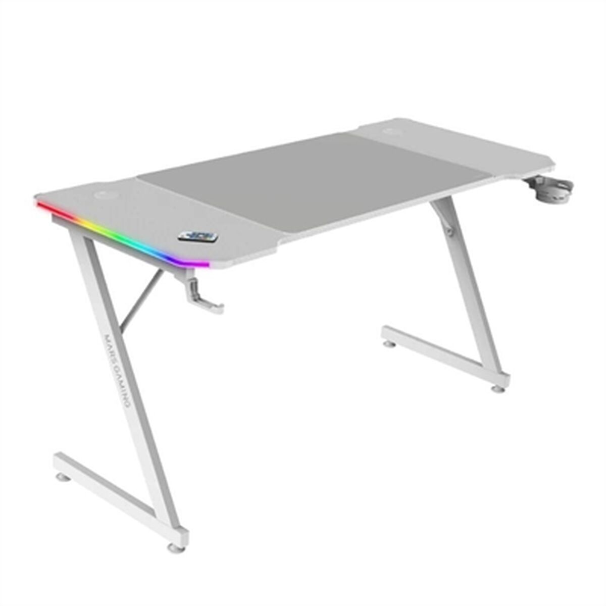 Desk Gaming Mars Gaming ERGO White 140 x 60 cm