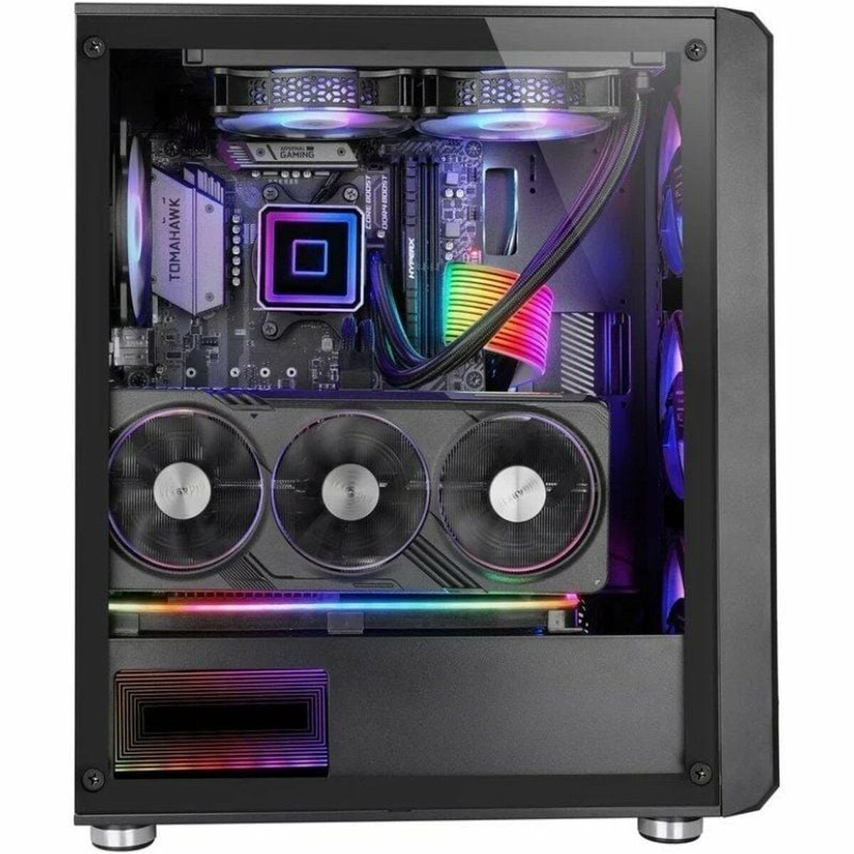ATX Semi-tower Box Mars Gaming MCVAULT Black