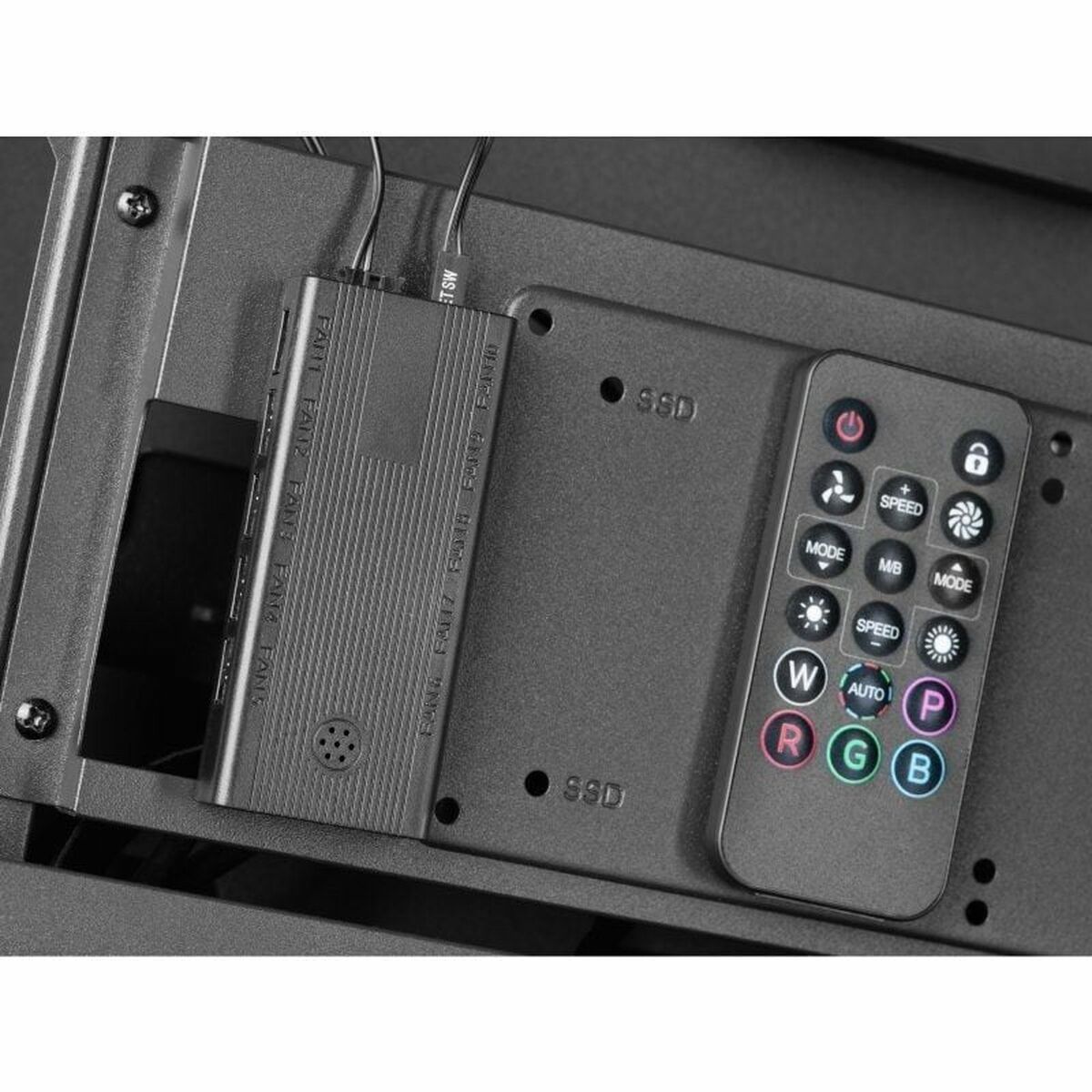 ATX Semi-tower Box Mars Gaming MCINFINIO Black