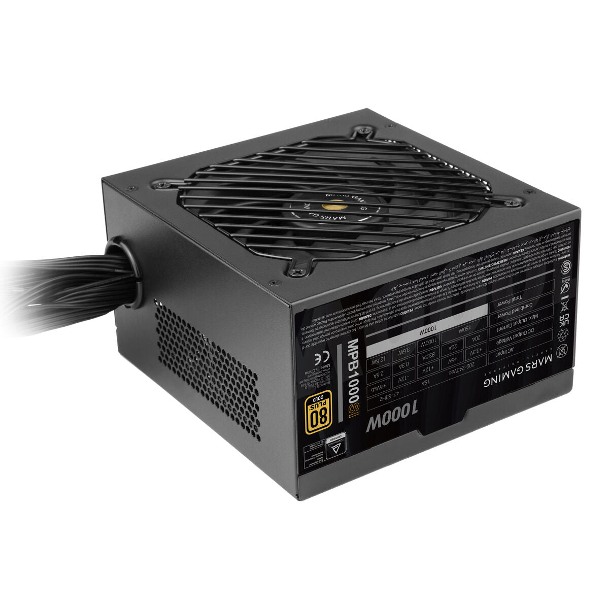 Power supply Mars Gaming MPB1000SI ATX 1000 W 80 Plus Gold