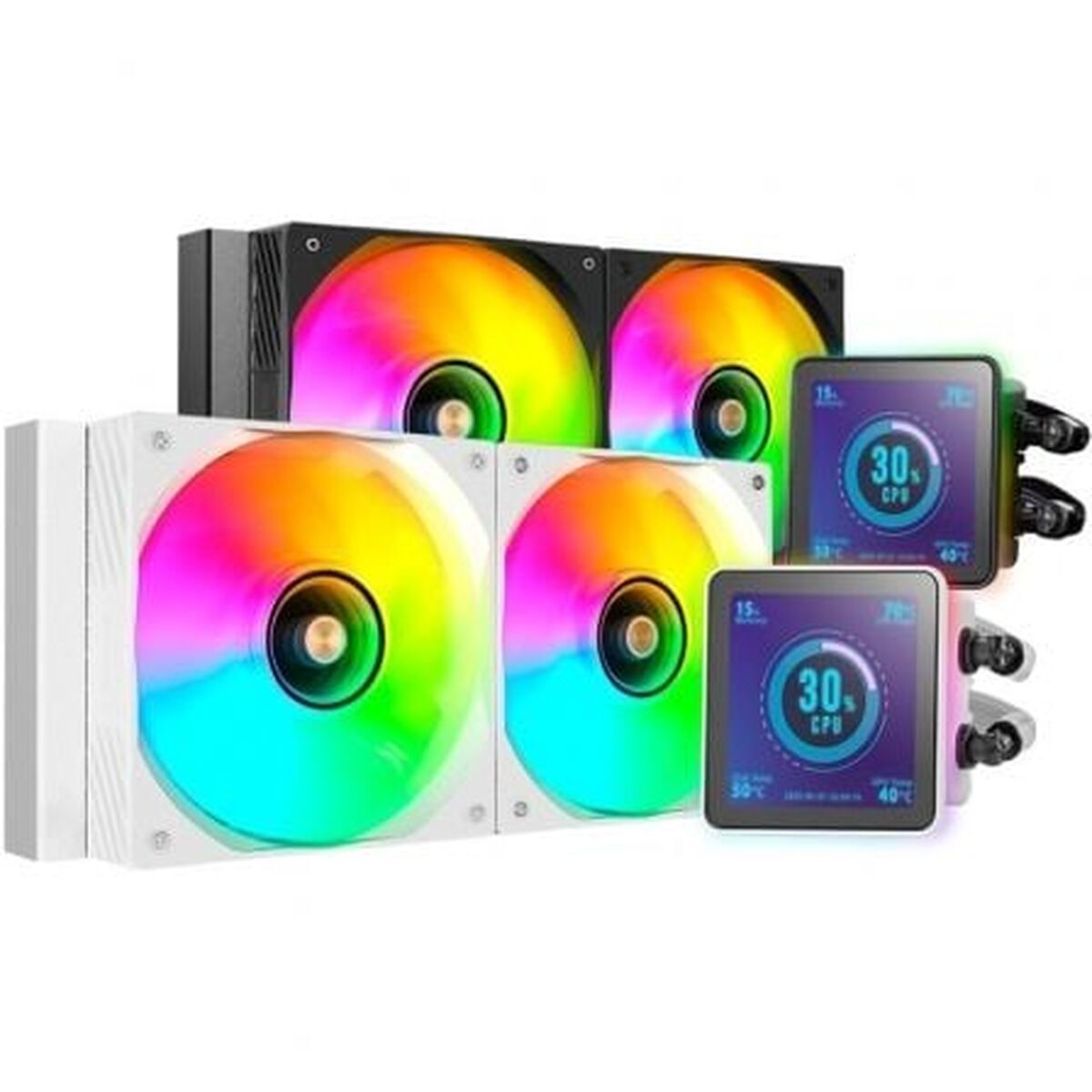 CPU Fan Mars Gaming MLVISIONPRO240W