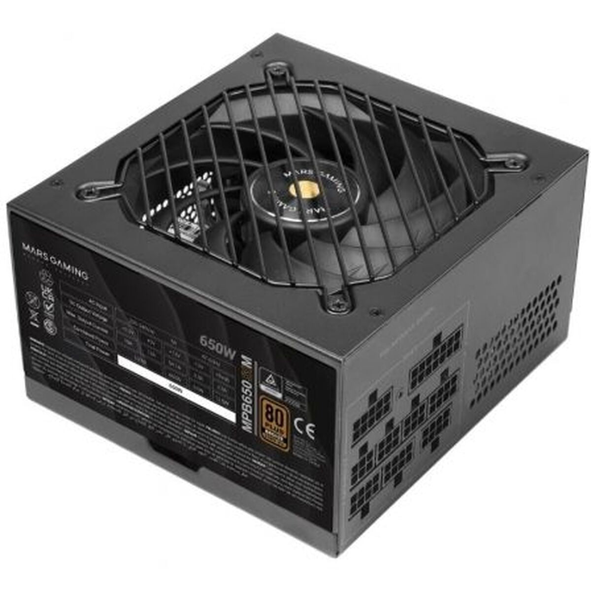 Power supply Mars Gaming MPB650SIM ATX 650 W 80 Plus Bronze