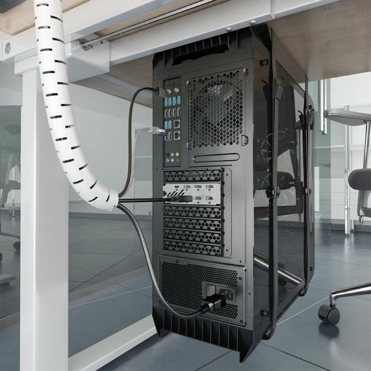 Cable Organiser Aisens A151-0918 White 2 mm