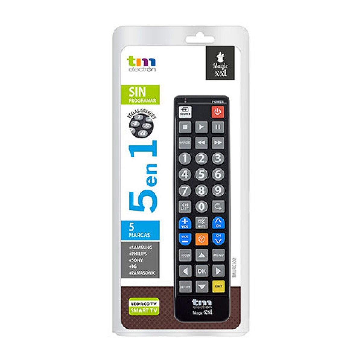 Universal Remote Control 02ACCTMURC502 Black