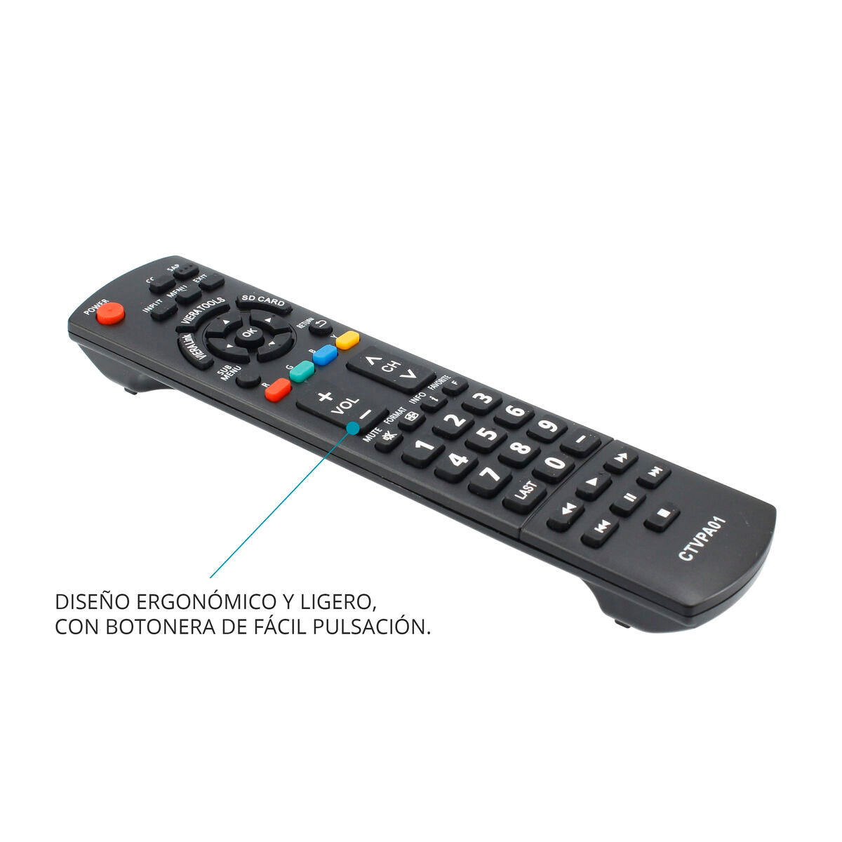 Panasonic Universal Remote Control TM Electron CTVPA01