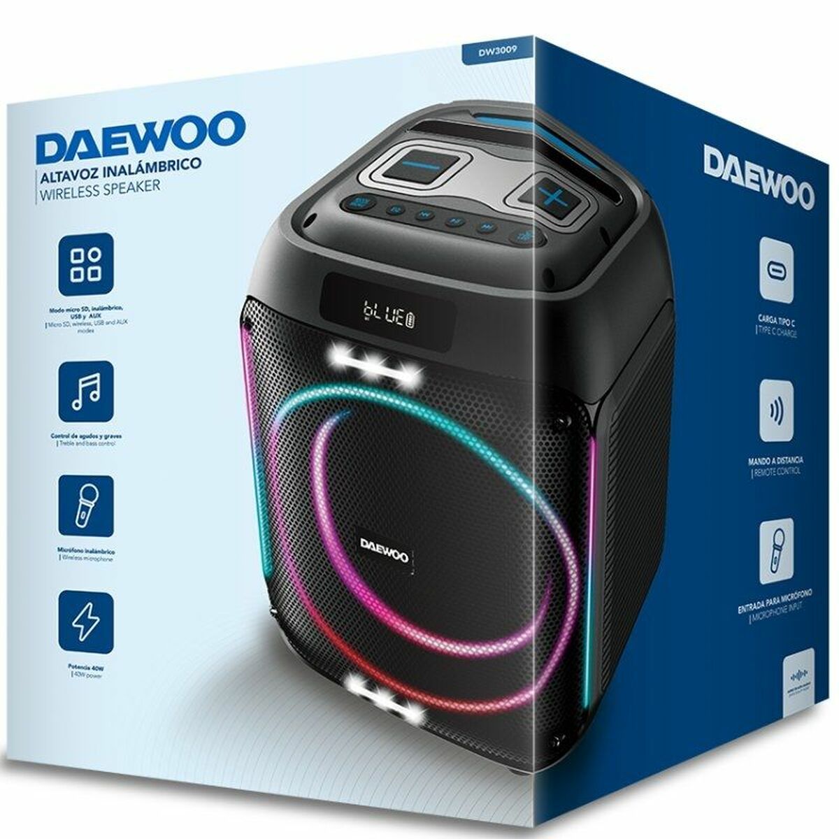 PC Speakers Daewoo DW3009 Black