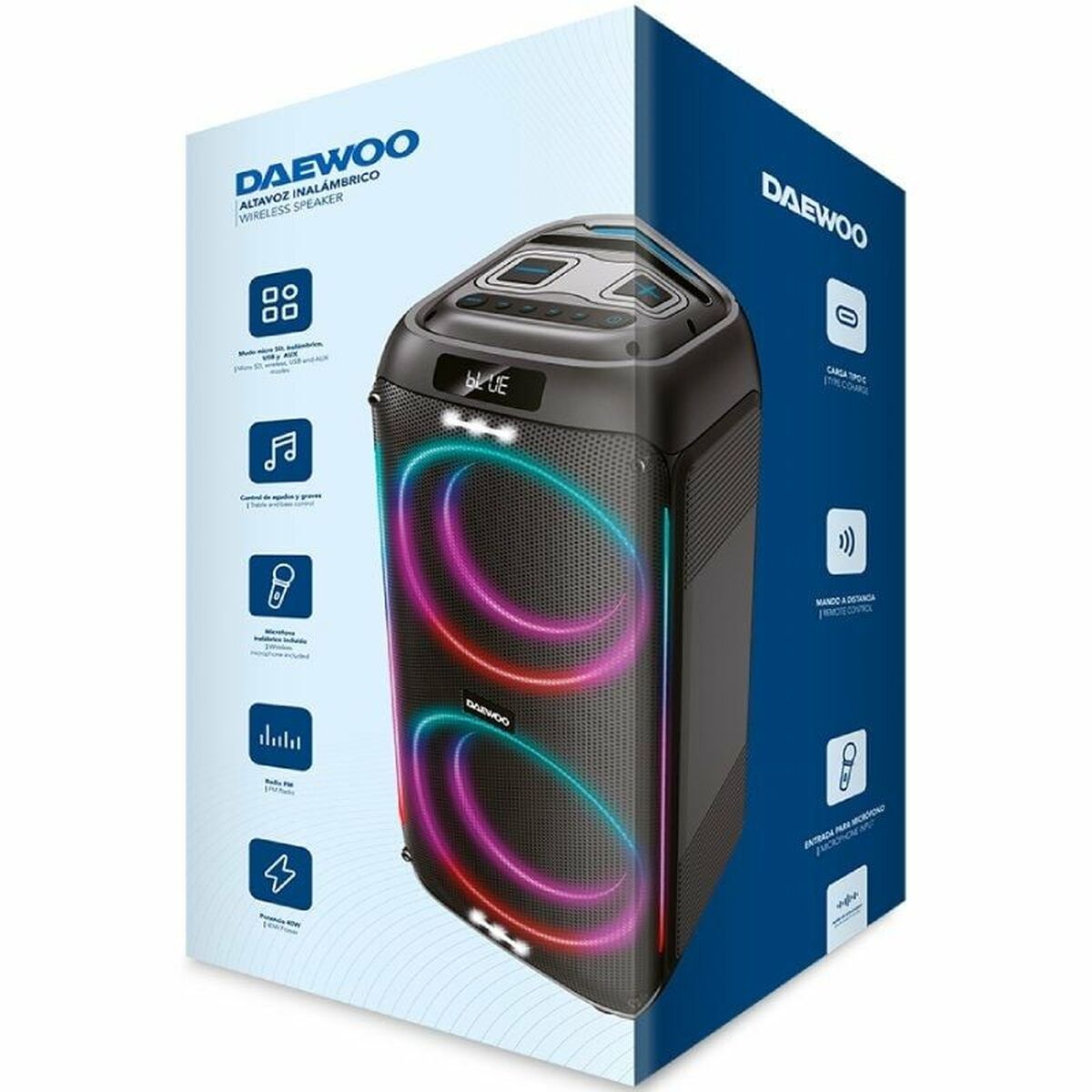 PC Speakers Daewoo DW3010 Black