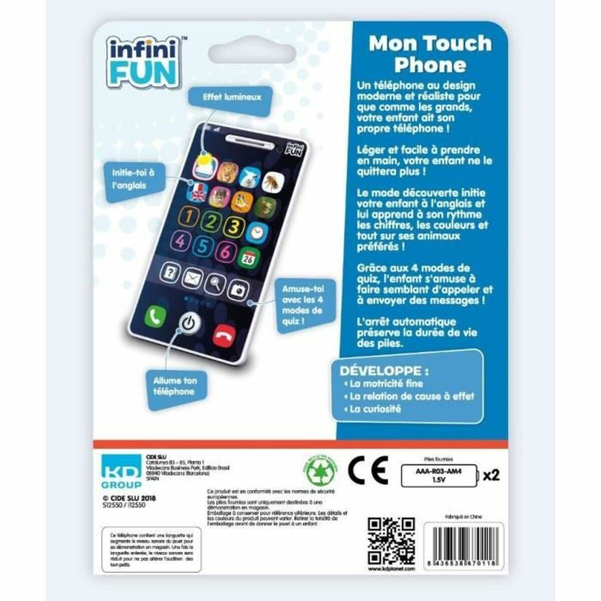 Toy telephone InfiniFUN