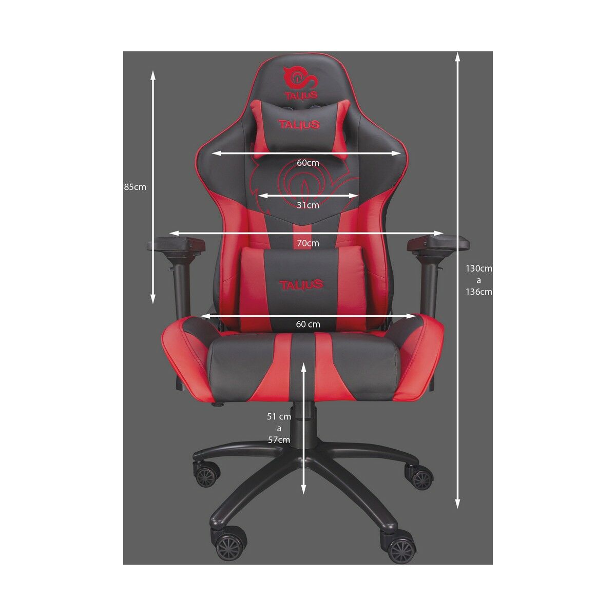 Gaming Chair Talius VIPER Black