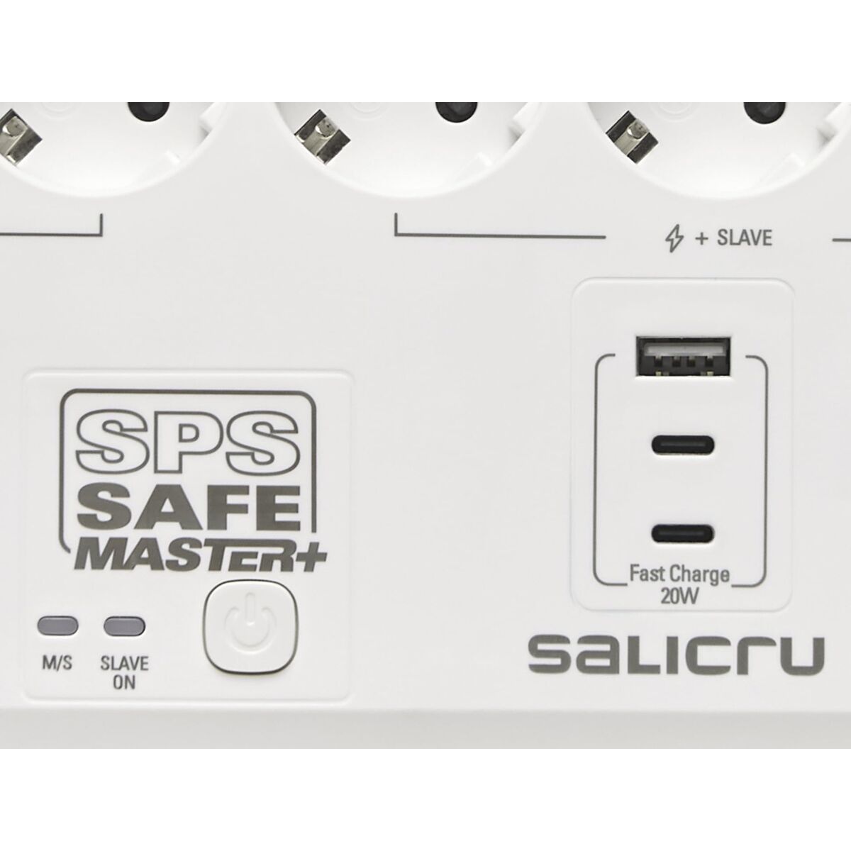 Uninterruptible Power Supply System Interactive UPS Salicru 680DA000004 White (1,4 m)