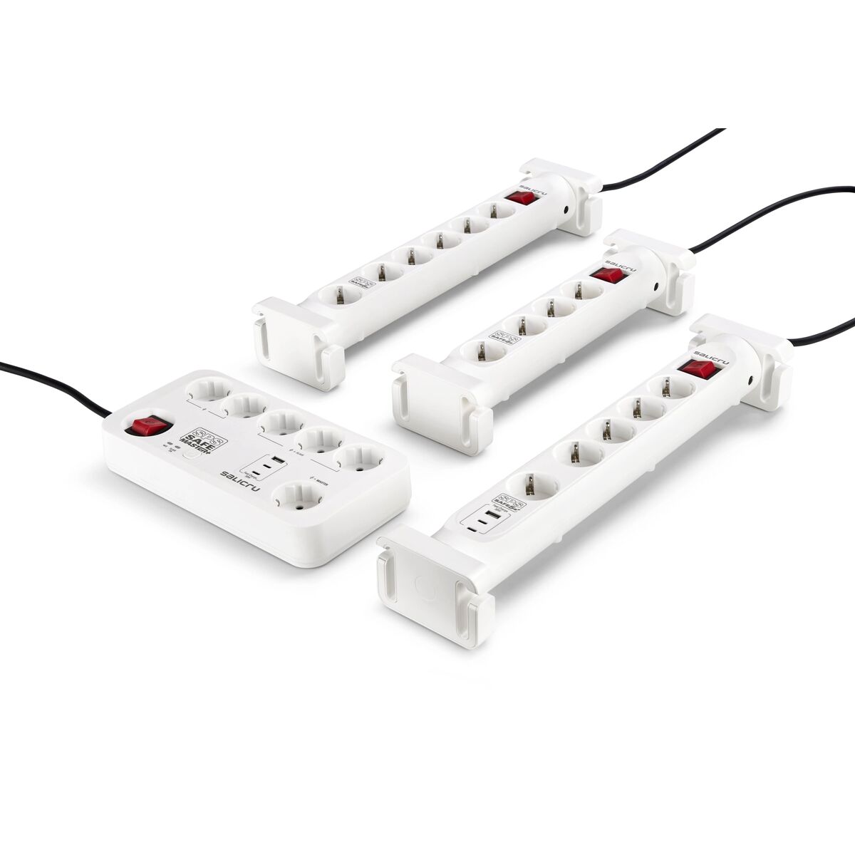 Uninterruptible Power Supply System Interactive UPS Salicru 680DA000004 White (1,4 m)