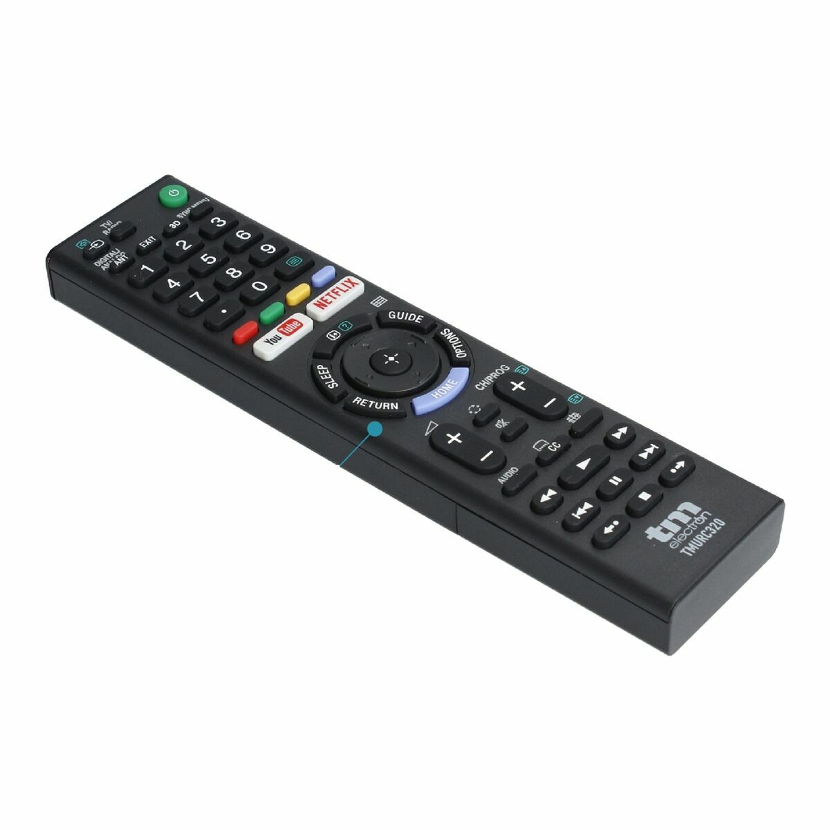 Universal Remote Control TM Electron TMURC320 Black