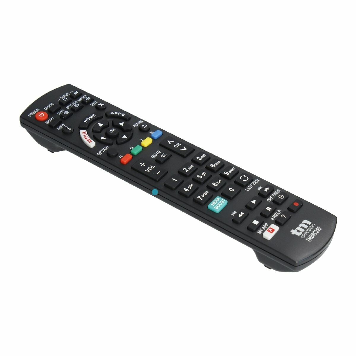 Universal Remote Control TM Electron TMURC330 Black