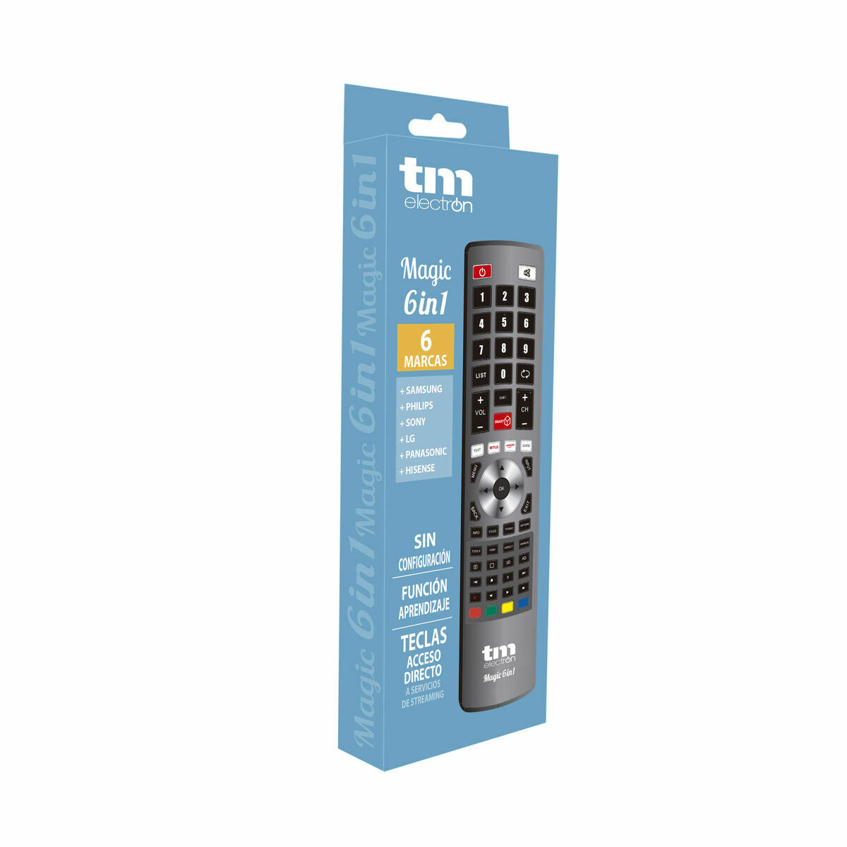 Universal Remote Control TM Electron TMURC506 6 in 1