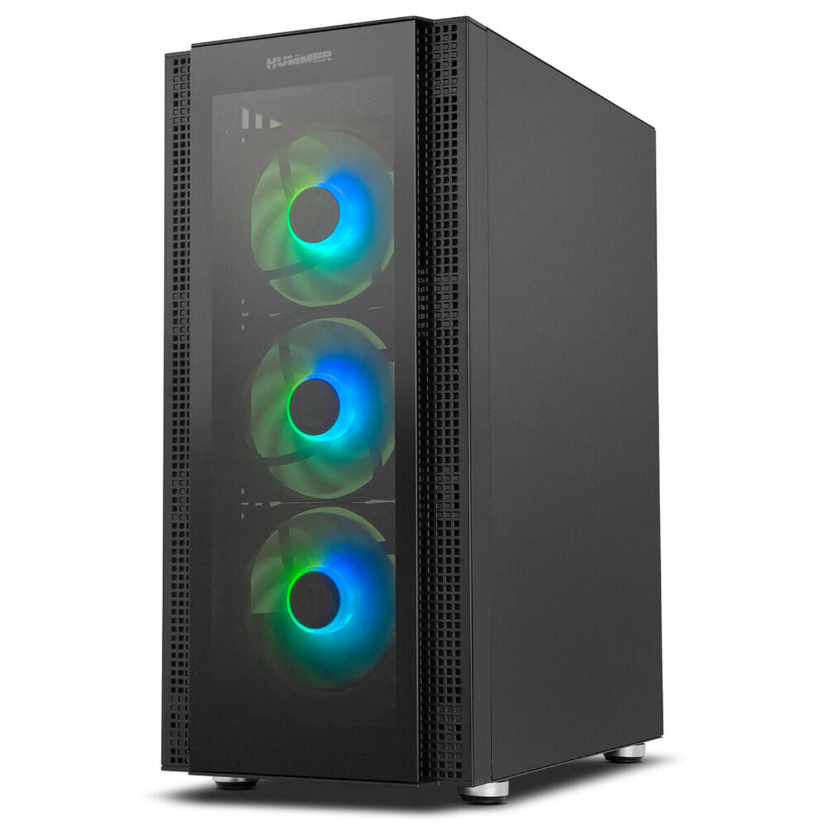 ATX Semi-tower Box Nox-Xtreme 1 Black E-ATX