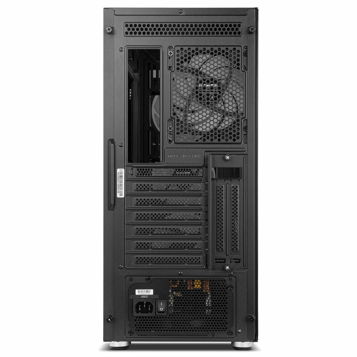 ATX Semi-tower Box Nox-Xtreme 1 Black E-ATX
