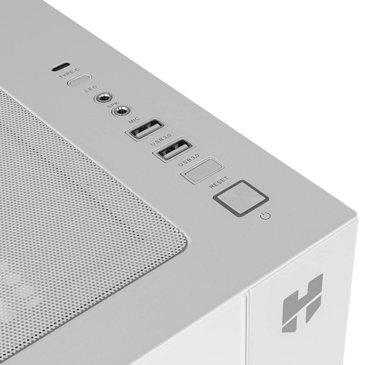 ATX Semi-tower Box Nox-Xtreme NXHUMMERASTRAWH White LED RGB