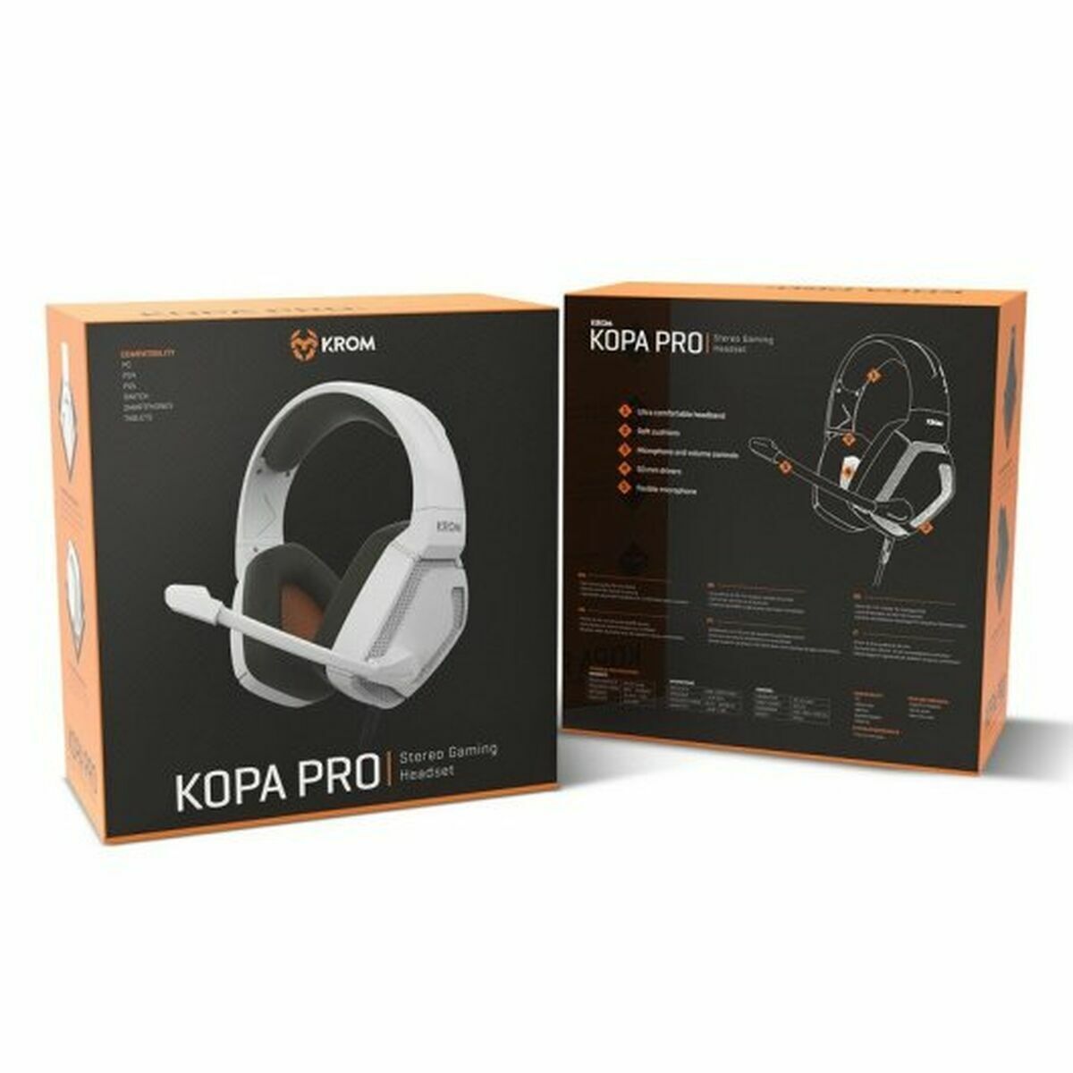 Headphones with Microphone Krom NXKROMKOPAPROWH