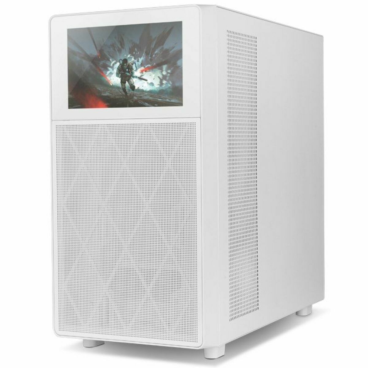 ATX Semi-tower Box Nox-Xtreme NXHUMMERBIOSW Black