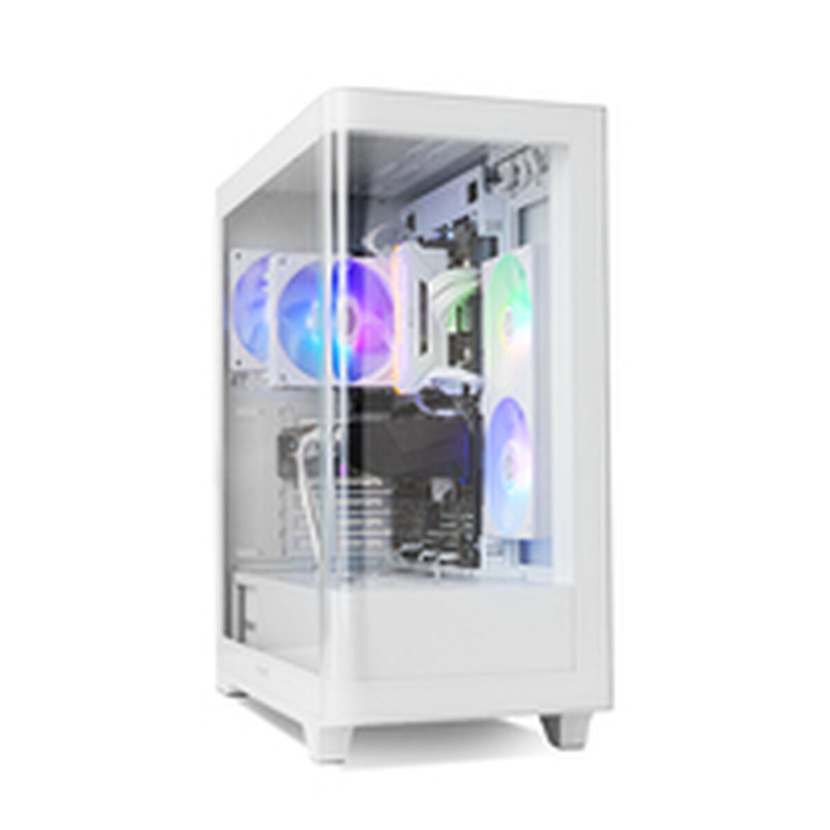 ATX Semi-tower Box Nox-Xtreme HUMMER ETHER White Black