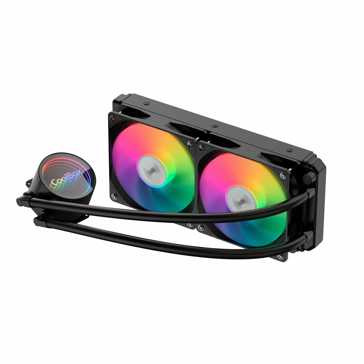 Cooling Base for a Laptop CoolBox COO-KRL240-4-ARB