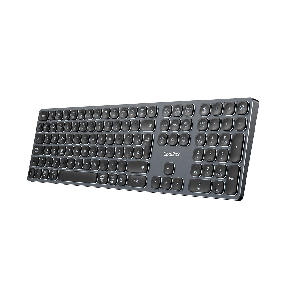 Keyboard and Mouse CoolBox COO-TEW02-BKB Black