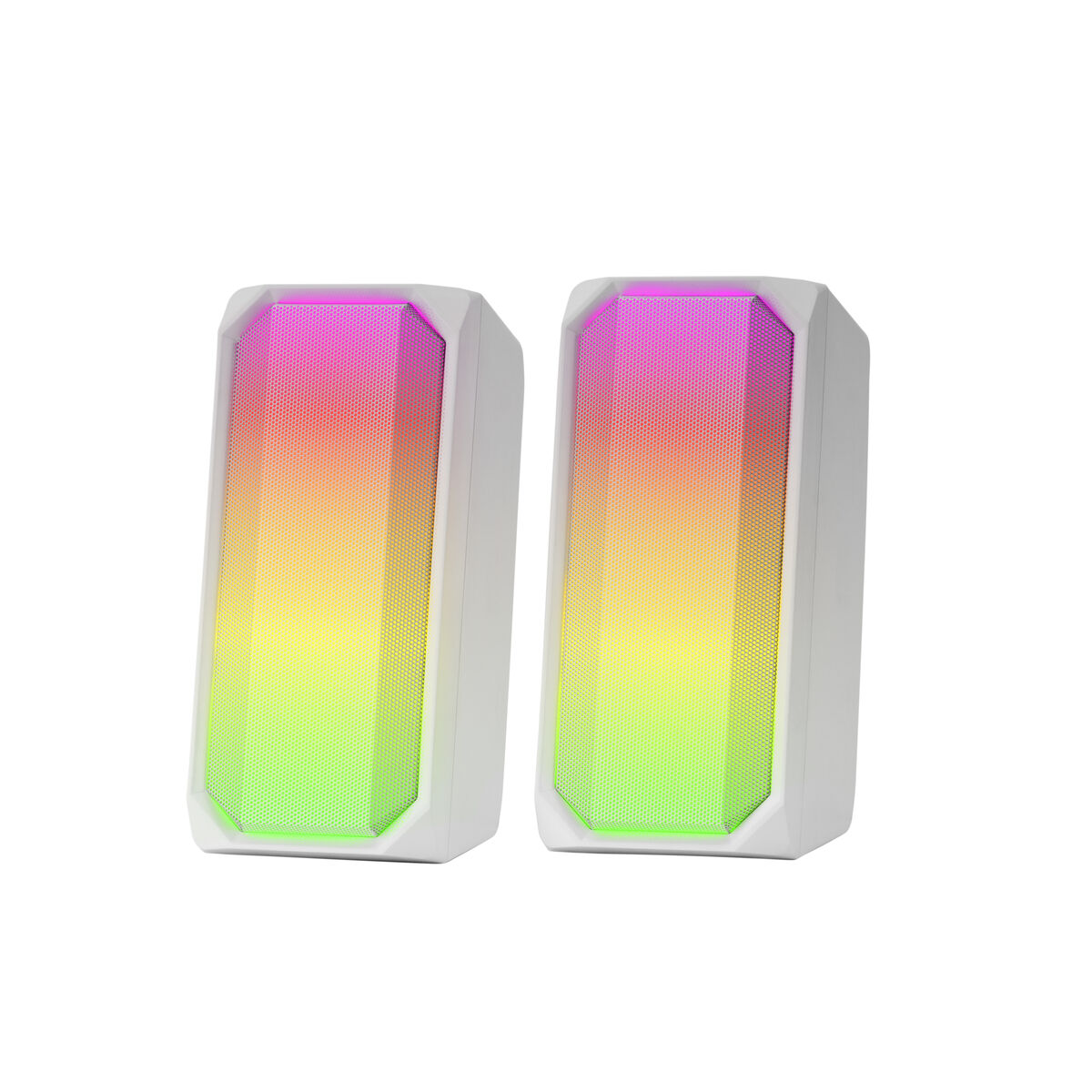 Portable Bluetooth Speakers Mars Gaming MSRGBW White 15 W 4 W