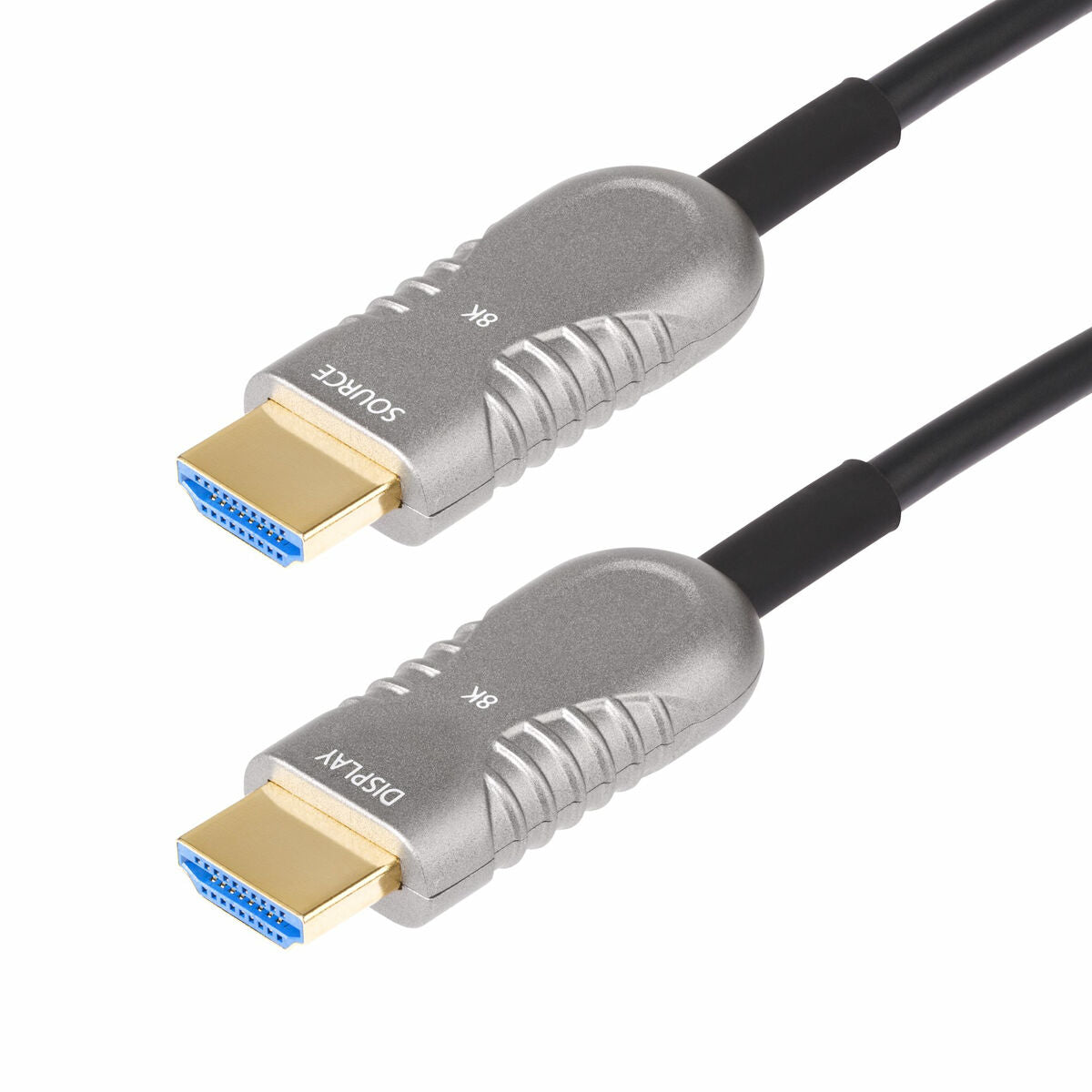 HDMI Cable Startech 8K-A-50F-HDMI-CABLE Black Silver 15,2 m