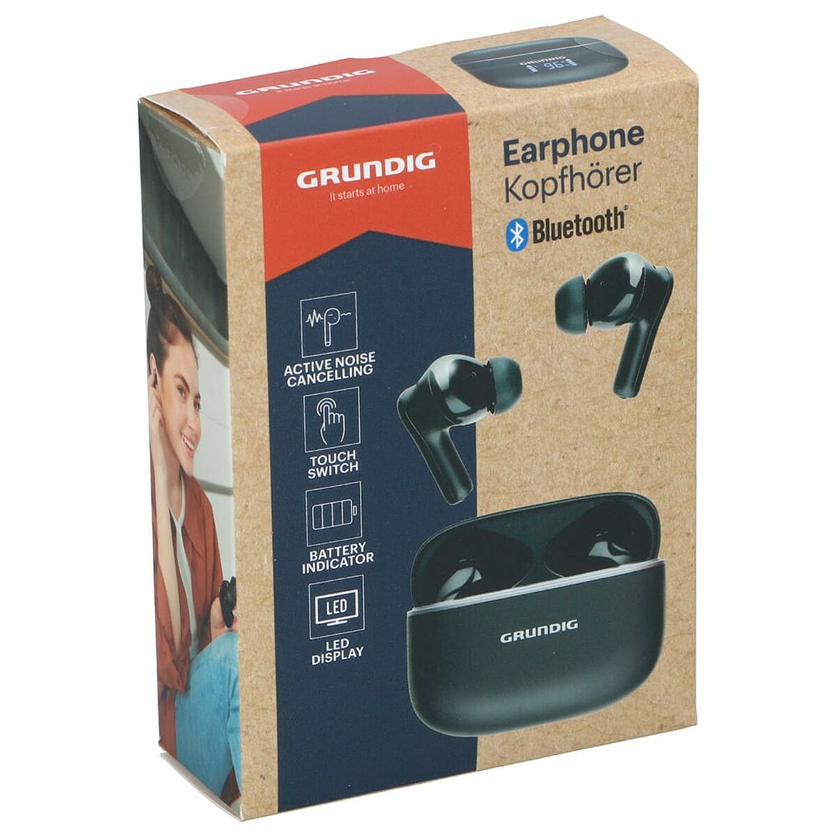 Bluetooth Headphones Grundig Black
